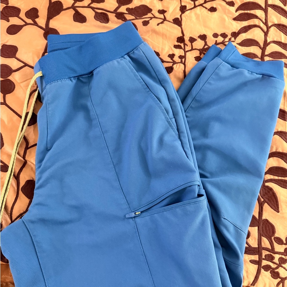Fabletics Blue Jogger Scrubs